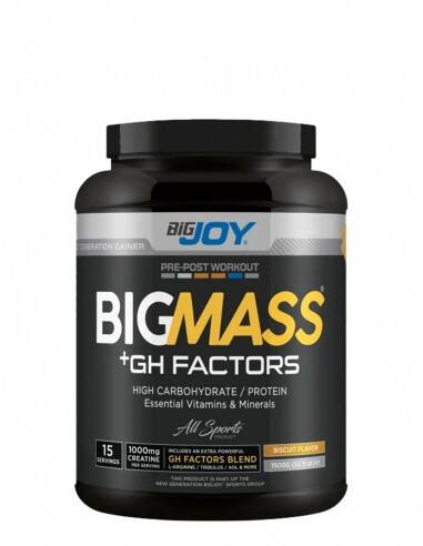 Bigjoy BigMass GH Factors Karbonhidrat Tozu 1500gr - 1