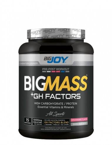 Bigjoy BigMass GH Factors Karbonhidrat Tozu 1500gr - 3