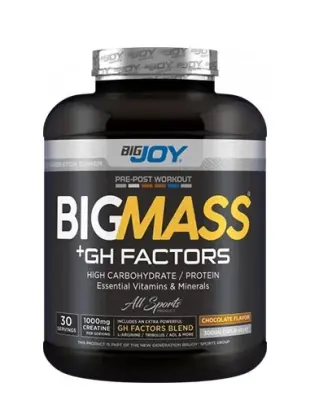 Bigjoy BigMass GH Factors Karbonhidrat Tozu 3000gr - 1