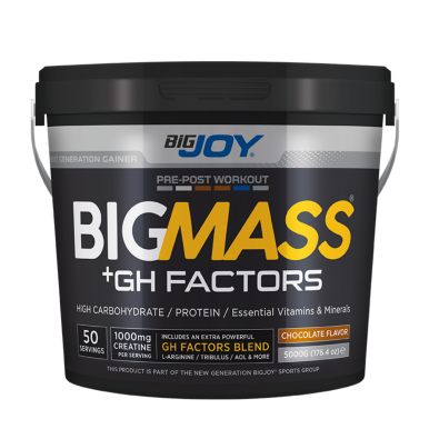 Bigjoy BigMass GH Factors Karbonhidrat Tozu 5000gr - BigJoy