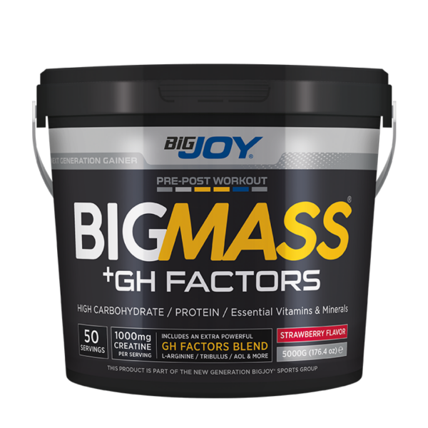 Bigjoy BigMass GH Factors Karbonhidrat Tozu 5000gr - 3
