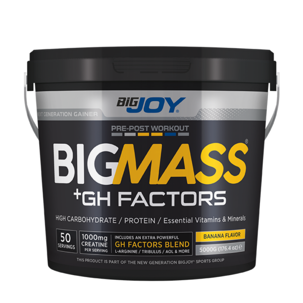 Bigjoy BigMass GH Factors Karbonhidrat Tozu 5000gr - 4