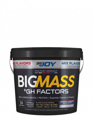 Bigjoy BigMass GH Factors Karbonhidrat Tozu 5000gr - 2