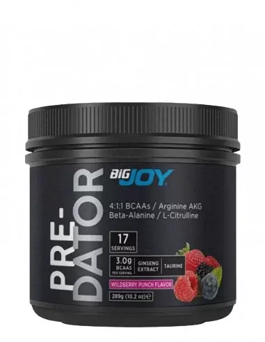 Bigjoy Pre-Workout Predator 289gr - 1