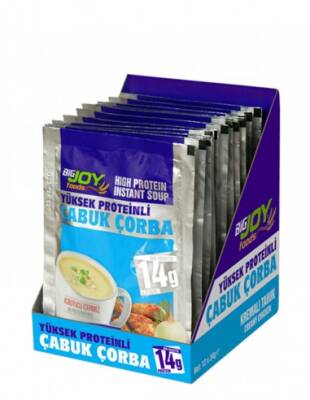 Bigjoy Proteinli Çabuk Çorba 36gr 12 Adet - 1