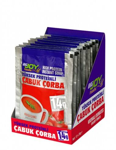 Bigjoy Proteinli Çabuk Çorba 36gr 12 Adet - 2