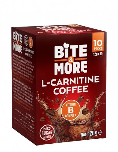 Bite&More L-Carnitine Coffee 12gr x 10 Adet - 1