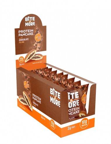 Bite&More Proteinli Pankek Çikolatalı 50gr x 12 Adet - 1