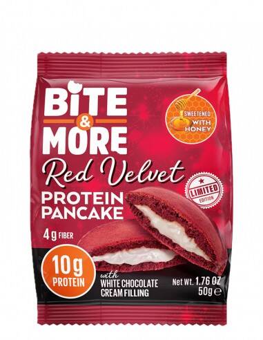 Bite&More Proteinli Pankek Red Velvet 50gr - 1