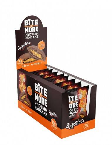 Bite&More Proteinli Pankek Speculoos 50gr x 12 Adet - 1