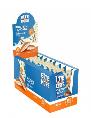 Bite&More Proteinli Pankek Vanilyalı 50gr x 12 Adet - 1