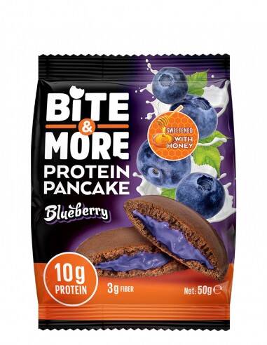 Bite&More Proteinli Pankek Yaban Mersinli 50gr - 1