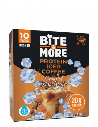 Bite&More Proteinli Soğuk Kahve Caramel Macchiato 33gr x 10 Adet - 1