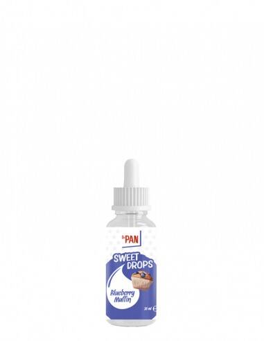 Dr.Pan Sweet Drops Blueberry Muffin Sıvı Tatlandırıcı 30ml - 1