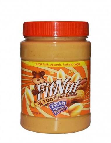 FitNut Doğal Fıstık Ezmesi 800gr - 1