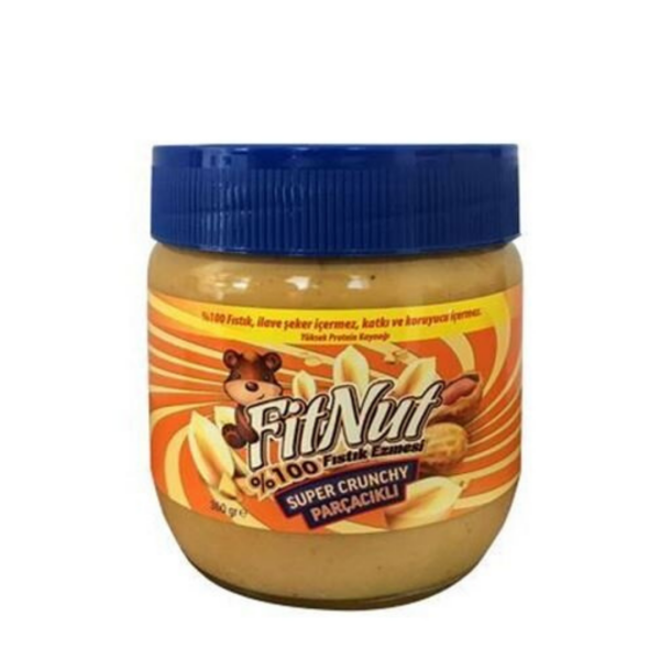 FitNut Parçacıklı Fıstık Ezmesi 360gr - 1