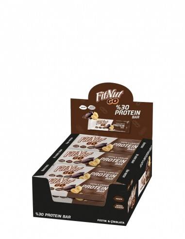 Fitnut Protein Bar Çikolatalı 40gr 24 Adet - 1