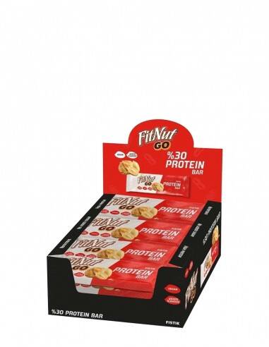 Fitnut Protein Bar Yer Fıstıklı 40gr 24 Adet - 1
