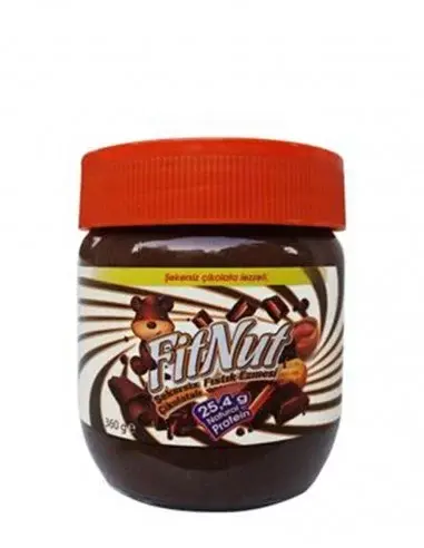 FitNut Şekersiz Çikolatalı Fıstık Ezmesi 360gr - 1