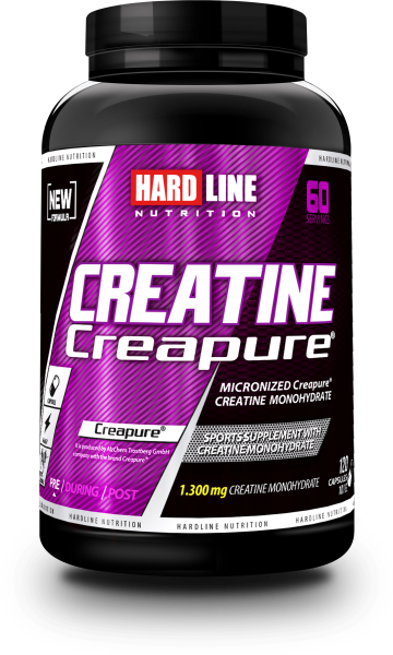 Hardline Creatine Creapure 120 Kapsül - 1