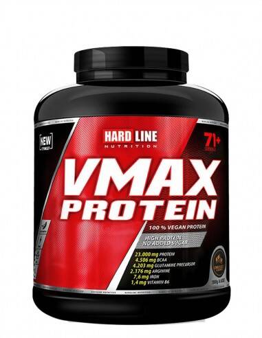Hardline Vmax Vegan Protein Tozu 2000gr - 1