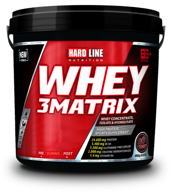 Hardline Whey 3Matrix 4000gr - Hardline (1)