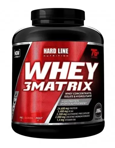 Hardline Whey 3Matrix Protein Tozu 2300gr - 2