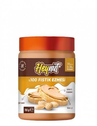 Heynut %100 Fıstık Ezmesi (Klasik Kıvam) 700gr - 1