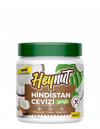 Heynut Hindistan Cevizi Yağı 600ml - 1