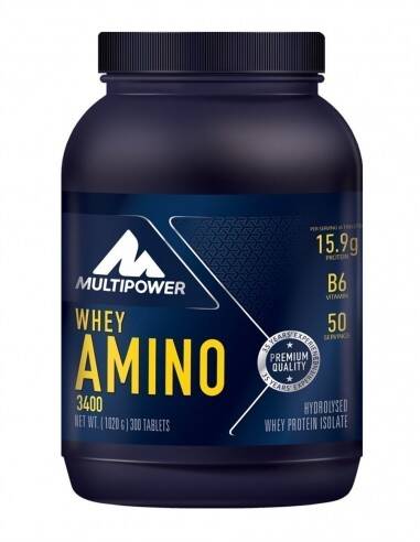 Multipower Whey Amino 3400 - 300 Tablet - 1