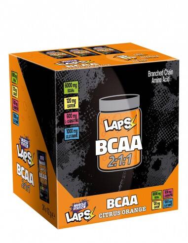 Muscle Station Laps BCAA 2:1:1 Citrus Orange 12gr - 24 adet - 2