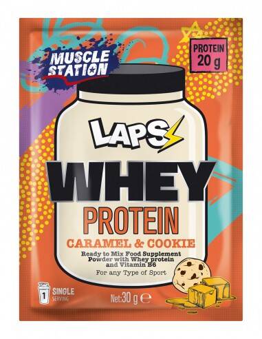 Muscle Station Whey Protein Caramel&Cookie 30gr - 1