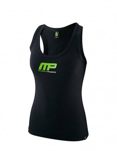 MusclePharm Kadın Atlet MP Siyah/Yeşil - 1
