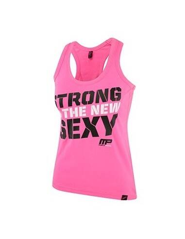 MusclePharm Kadın Atlet Strong is The New Sexy Pembe - 1