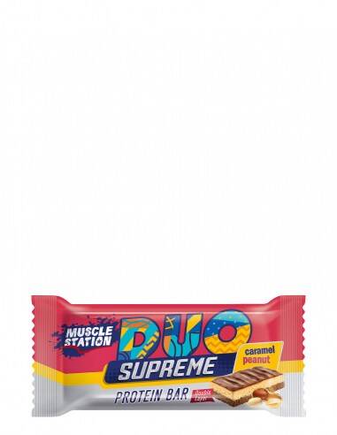 Musclestation DUO Supreme Protein Bar 35gr Caramel&Peanut - 1