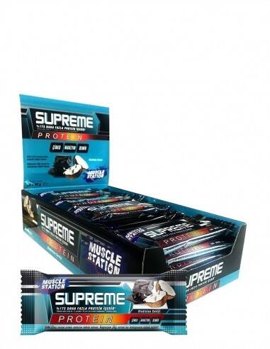 Musclestation Supreme Protein Bar 40gr - 24 Adet - 1
