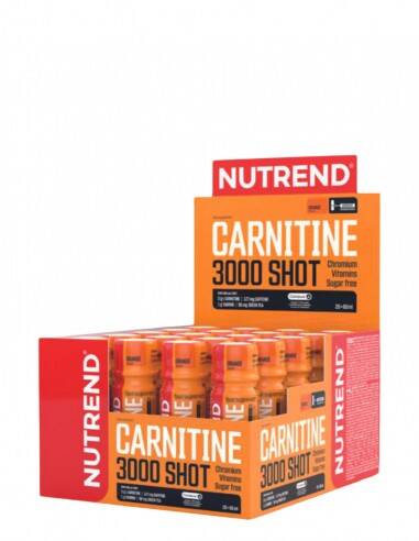 Nutrend L-Carnitine Shot 3000mg 20 Ampül - 1
