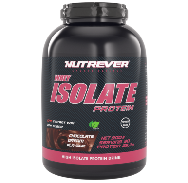 Nutrever Whey Isolate Protein 900gr - Nutrever