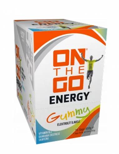 On The Go Energy Gummy 15 x 30gr - 1