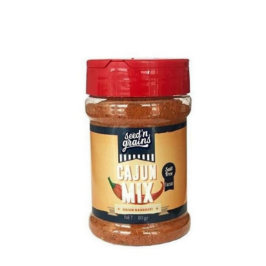 Seedn Grains Kajun Baharatı 80gr - Seedn Grains