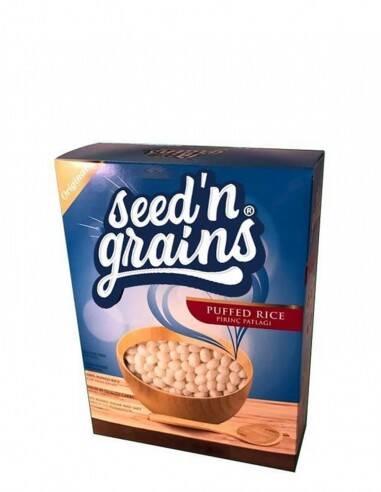 Seedn Grains Pirinç Patlağı (Şekersiz) 200gr - Aromasız - 1