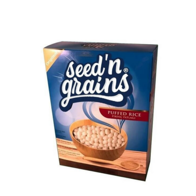 Seedn Grains Pirinç Patlağı (Şekersiz) 200gr - Seedn Grains