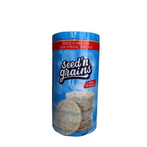 Seedn Grains Rice Cake (Şekersiz) 120gr - 1