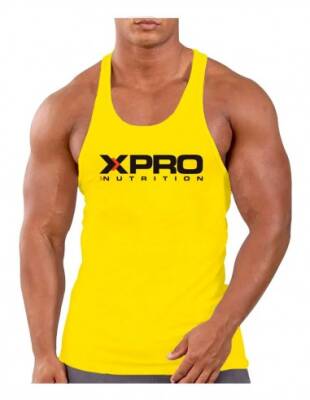Xpro Baskılı Atlet Sarı - XPR-A04 - 1