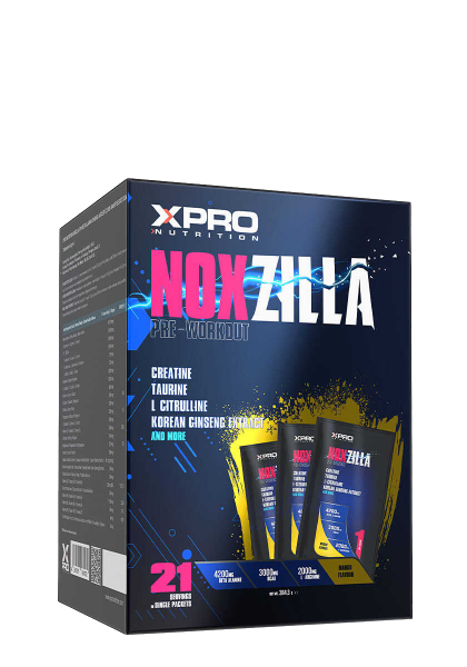 Xpro Noxzilla Pre-Workout 18gr 21 Saşe - 1