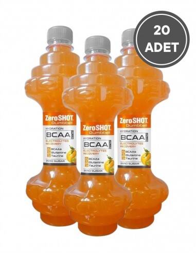 Zero Shot Dumbbell Hydration BCAA 475ml - 20 Adet - 1