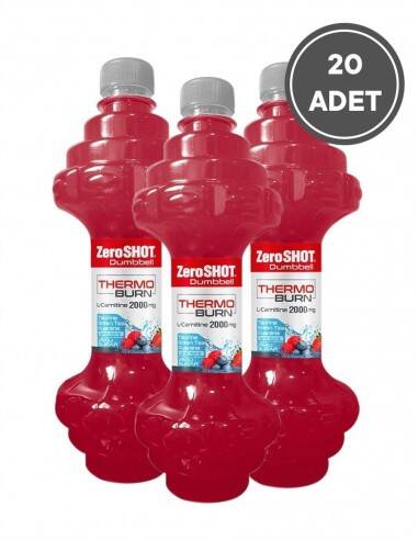 Zero Shot Dumbbell Thermo Burn Carnitine 2000mg 475ml - 20 Adet - 1