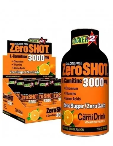 Zero Shot L-Carnitine 12 Ampul - 60ml - 3000mg - 1