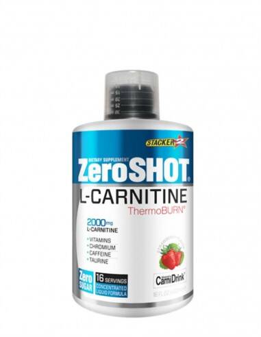 Zero Shot L-Carnitine Thermo Burn 480ml Çilek - 1